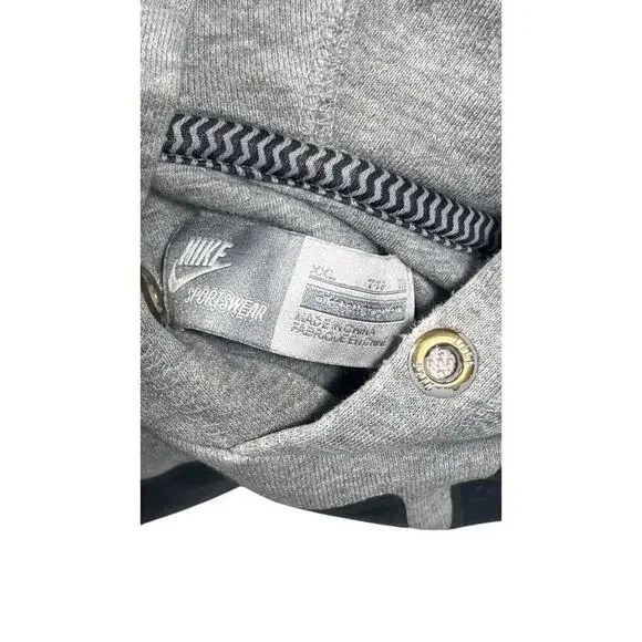 Vintage Y2K 2000s Nike Big Swoosh Spellout Hoodie Sweatshirt Size XXL RARE - Picture 16 of 16